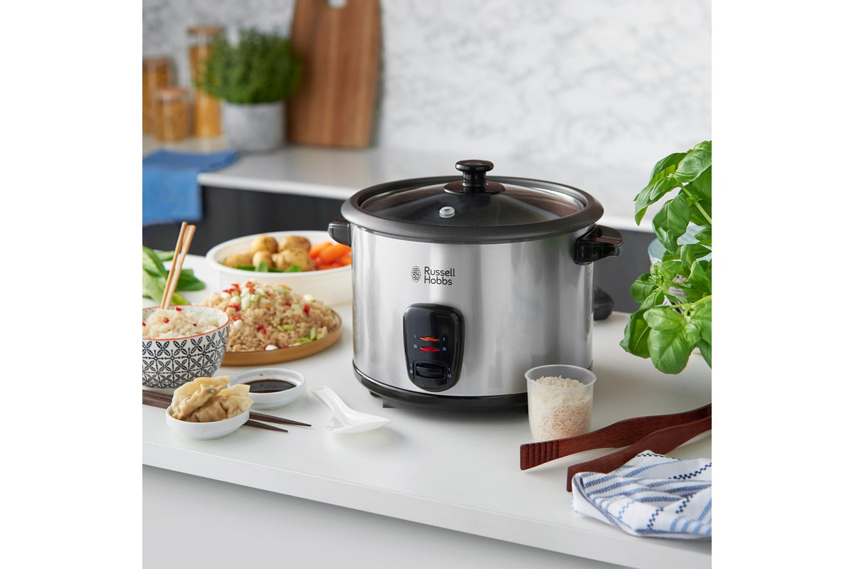 Russell Hobbs 1.8L Rice Cooker and Steamer | 19750 | Stainless Steel-6