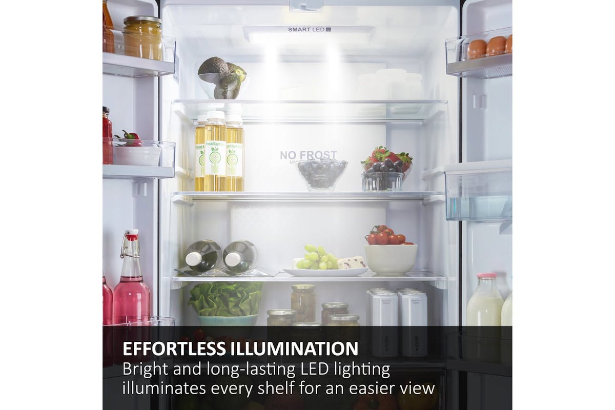 Haier American Fridge Freezer | HSR3918EWPG(UK)-5