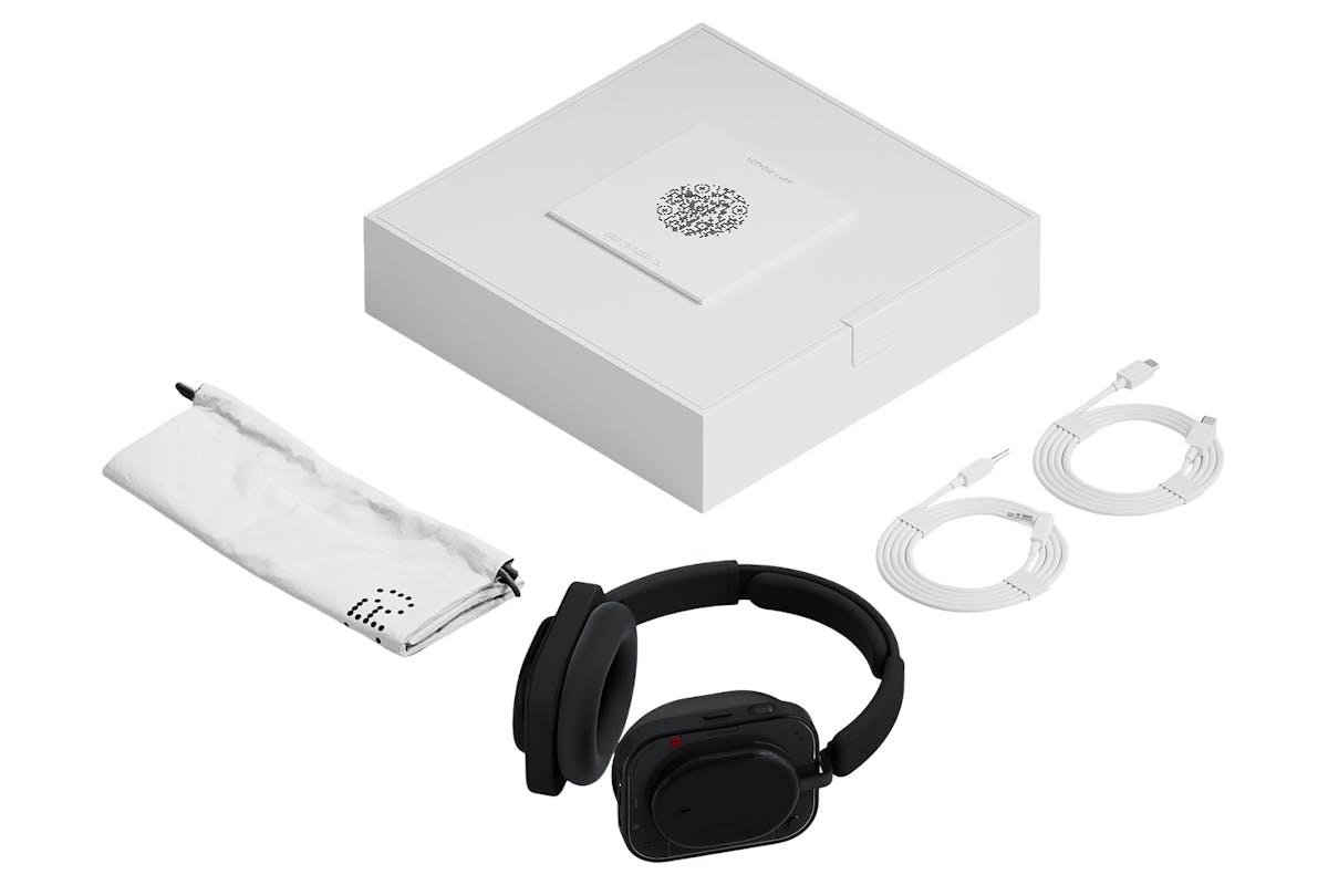Nothing (a) On-Ear Wireless Active Noise Cancelling Headphones | Black-11