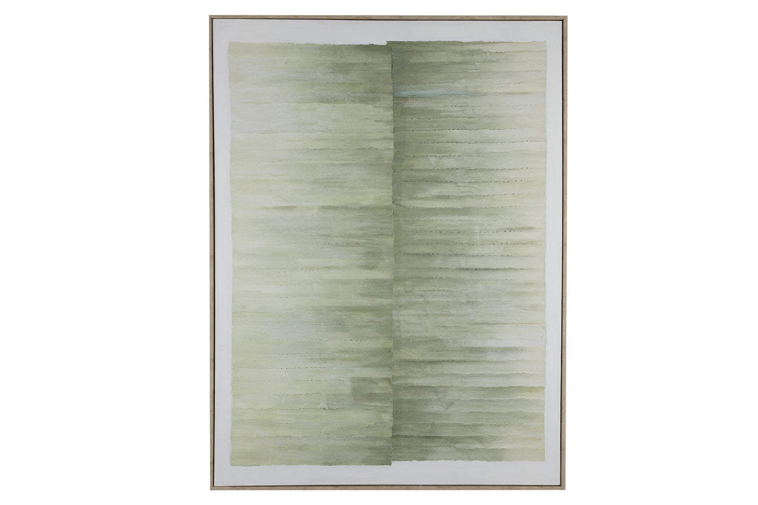 Oran Framed Canvas Wall Art | Green | 120 x 90 cm