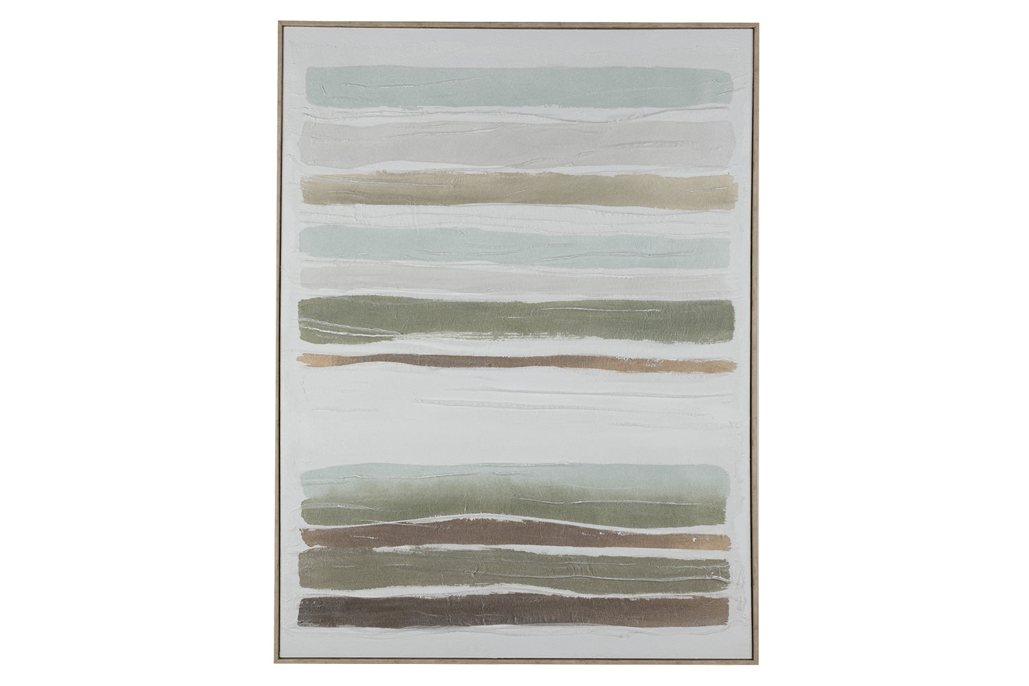 Vardon Framed Canvas Wall Art | Green | 120 x 90 cm