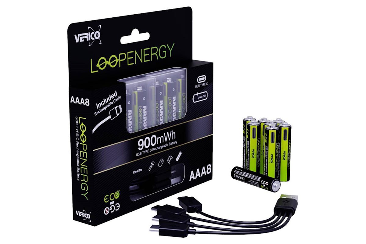 Verico LoopEnergy AAA Rechargeable Battery | 8 Pack-2
