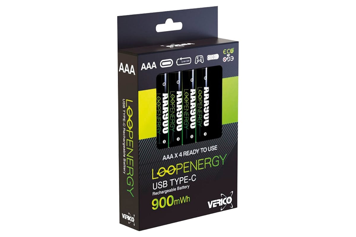 Verico LoopEnergy AAA Rechargeable Battery | 4 Pack-2