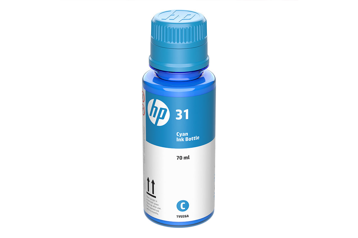 HP 31 70ml Original Ink Bottle | Cyan-10