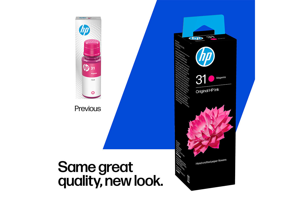 HP 31 70ml Original Ink Bottle | Magenta-2