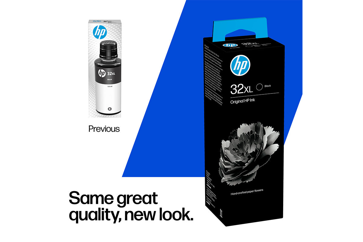 HP 32XL 135ml Original Ink Bottle | Black-2