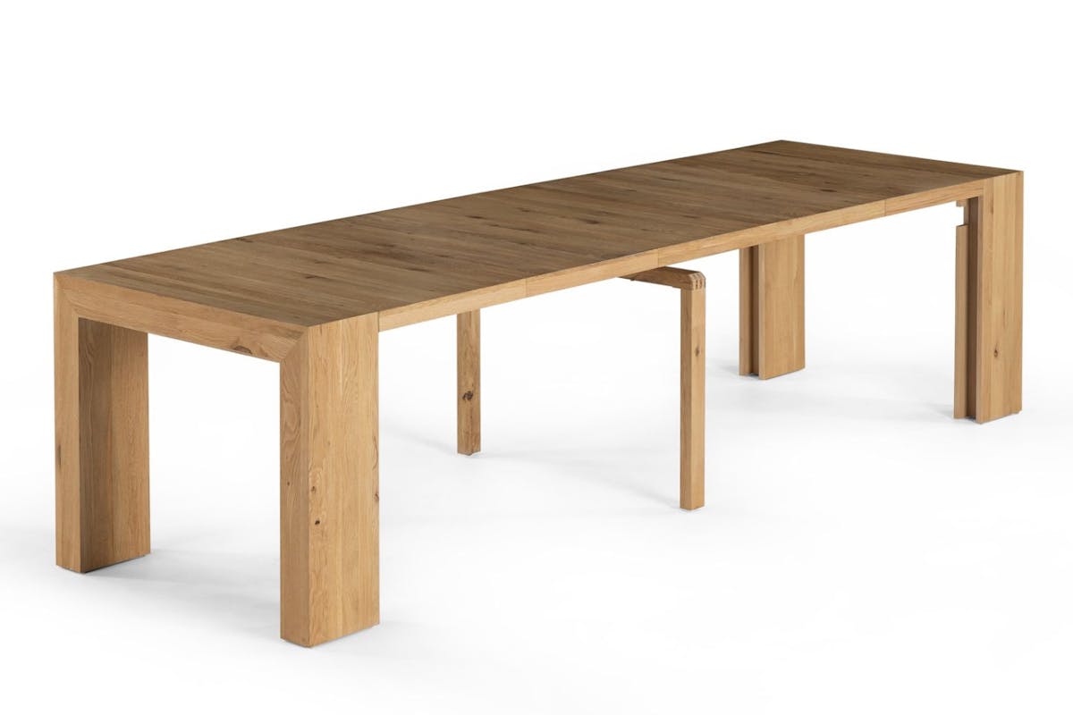 Transformer Rectangular Table | Scandinavian Oak | Including 5 extension  panels