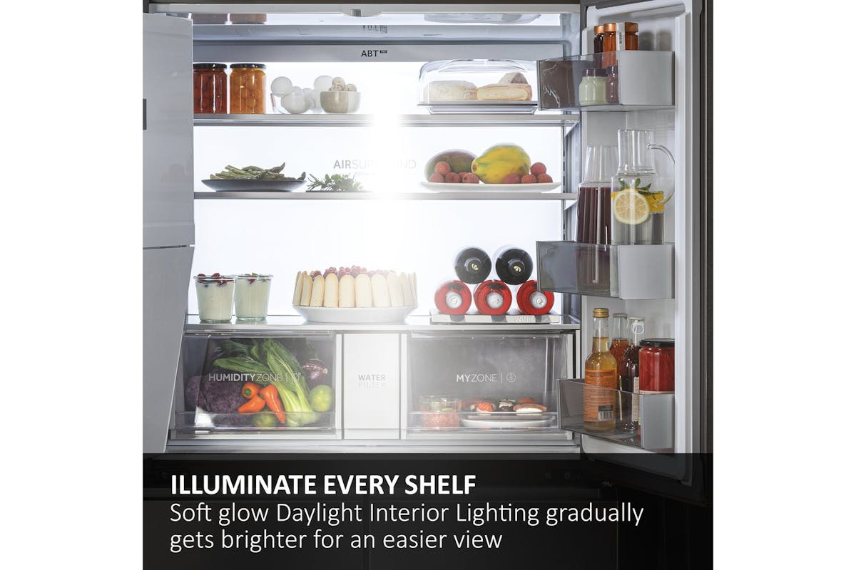 Haier SBS 90 Series 7 American Style Fridge Freezer | HSW79F18CIMM-2
