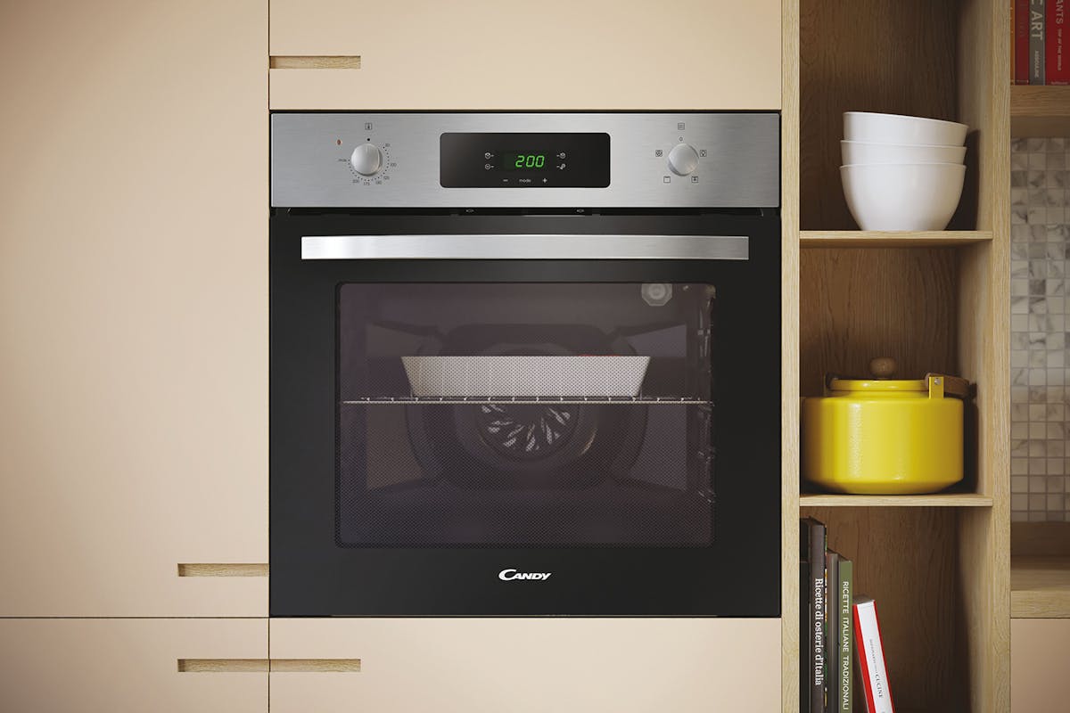 Candy 65L Built-in Single Fan Oven | FIDCX405 | Stainless Steel-2