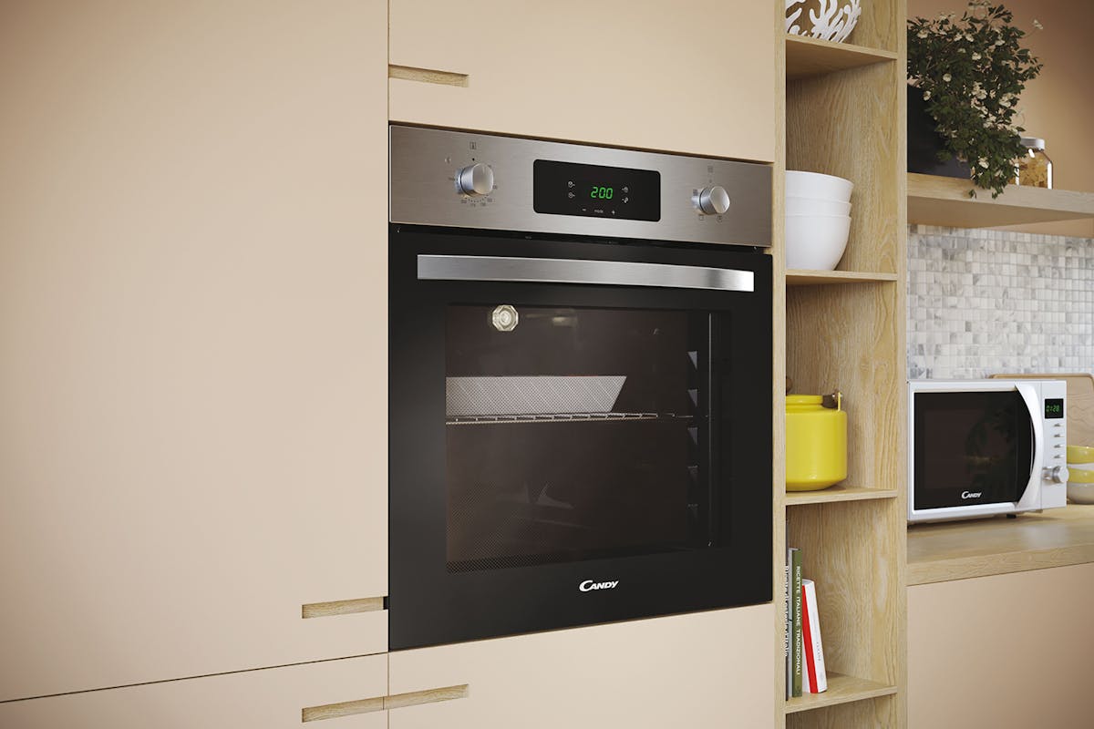 Candy 65L Built-in Single Fan Oven | FIDCX405 | Stainless Steel-3