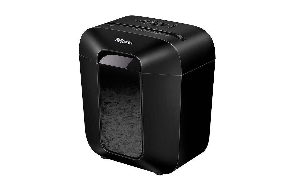 Fellowes LX25 11.5L Cross Cut Paper Shredder | Black