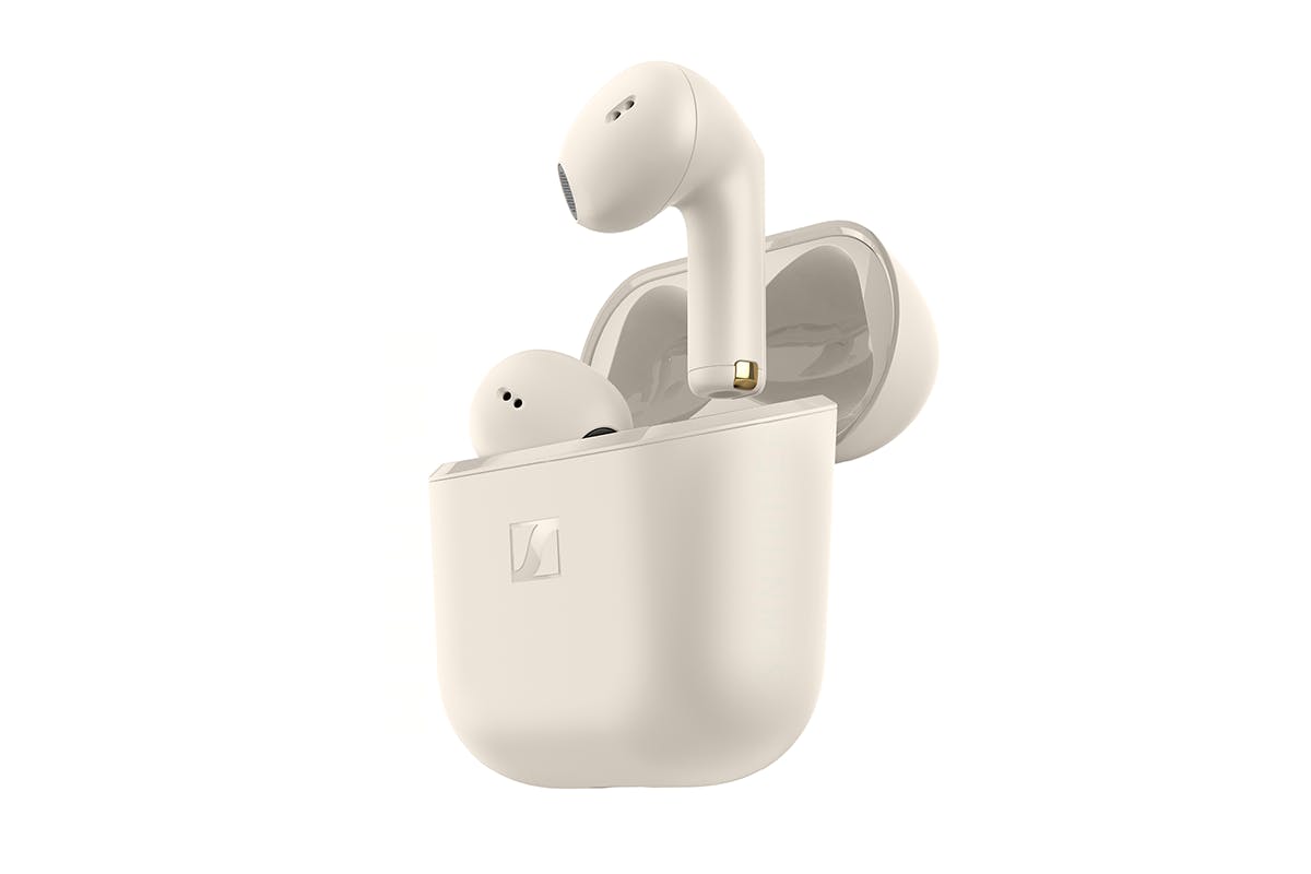Sennheiser ACCENTUM Open Wireless Earbuds with Sennheiser Tuned Sound | Cream