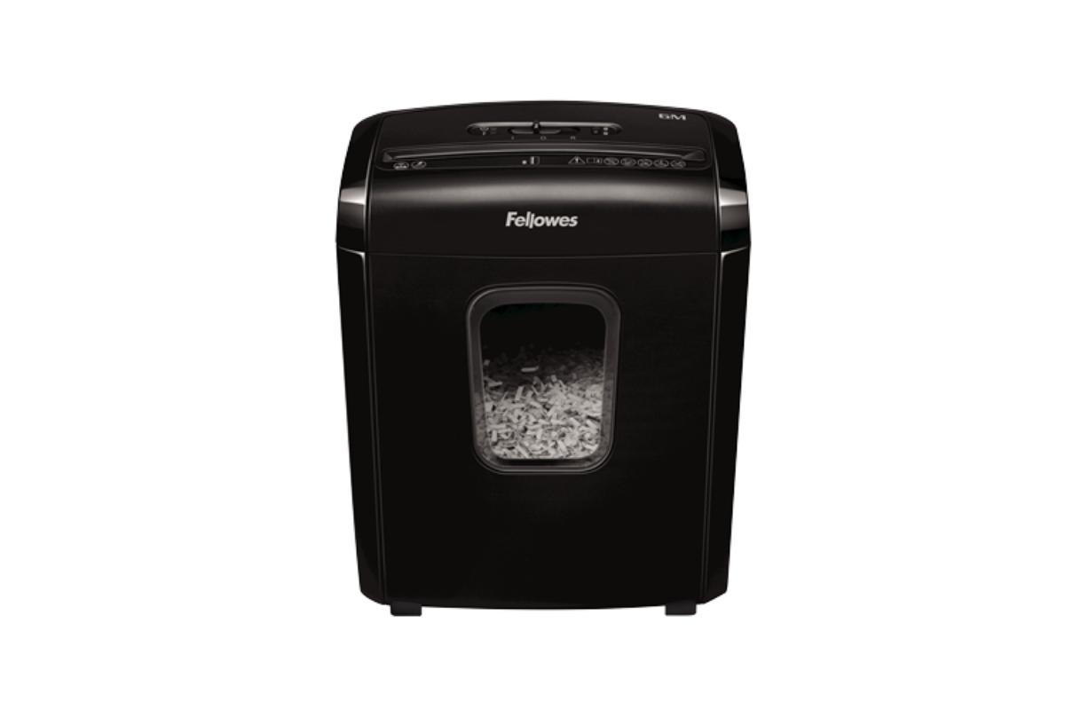 Fellowes 13L Mini Cut Paper Shredder | Black