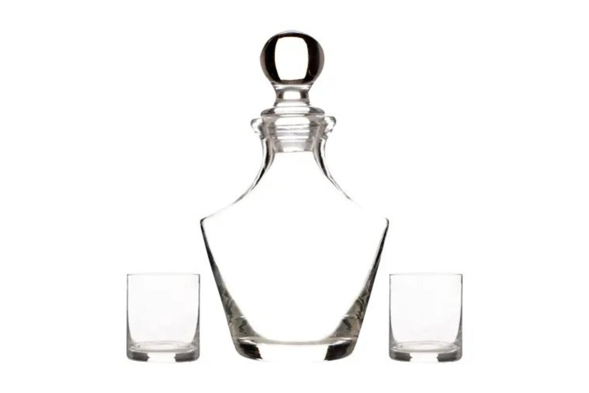 Selected 1L Decanter & Two 370ml Mixer Glass Set
