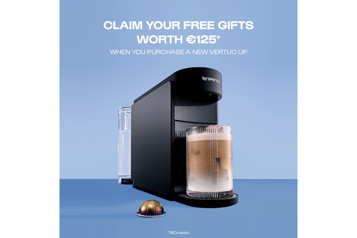 Nespresso Vertuo Up Pod Coffee Machine by De'Longhi | Anthracite | ENV200.GY-2