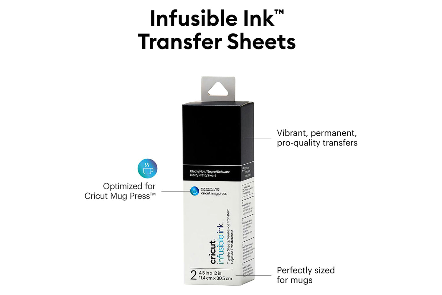 Cricut 4.5" x 12" Infusible Ink Transfer Sheets | Black-5