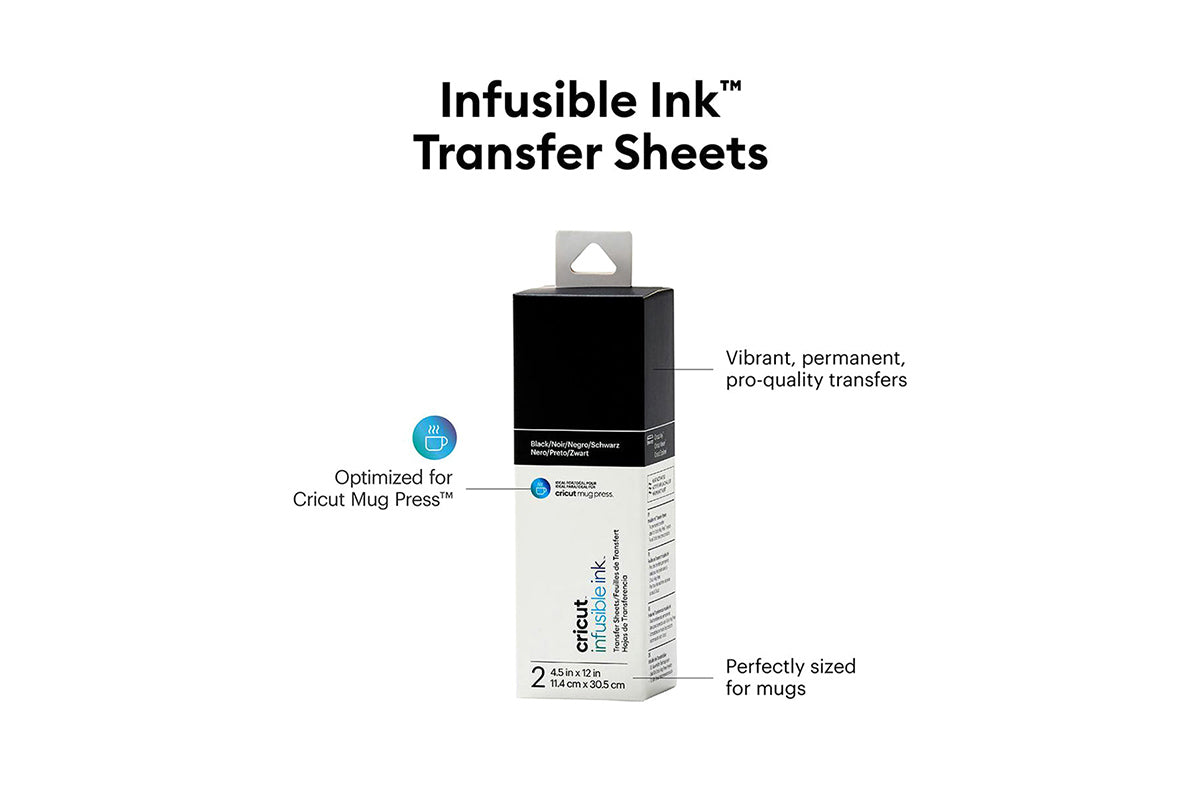 Cricut 4.5" x 12" Infusible Ink Transfer Sheets | Black-8