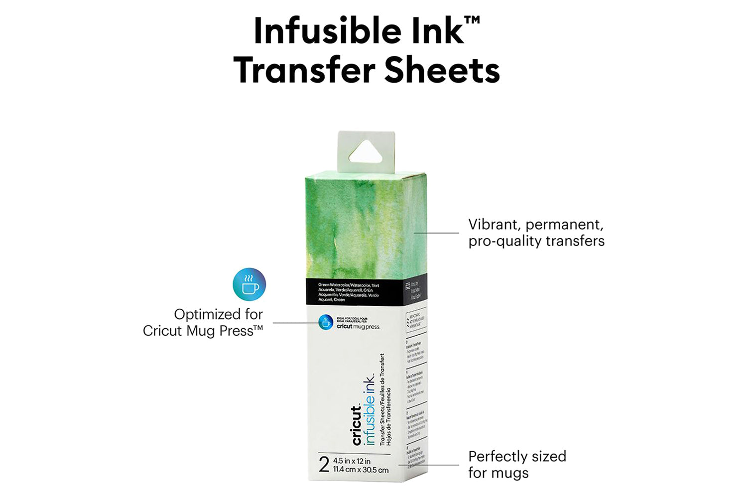 Cricut 4.5" x 12" Infusible Ink Transfer Sheets | Green-4