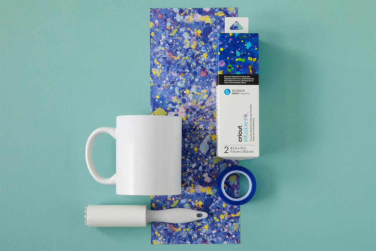 Cricut 4.5" x 12" Infusible Ink Transfer Sheets | Blue Splash-4