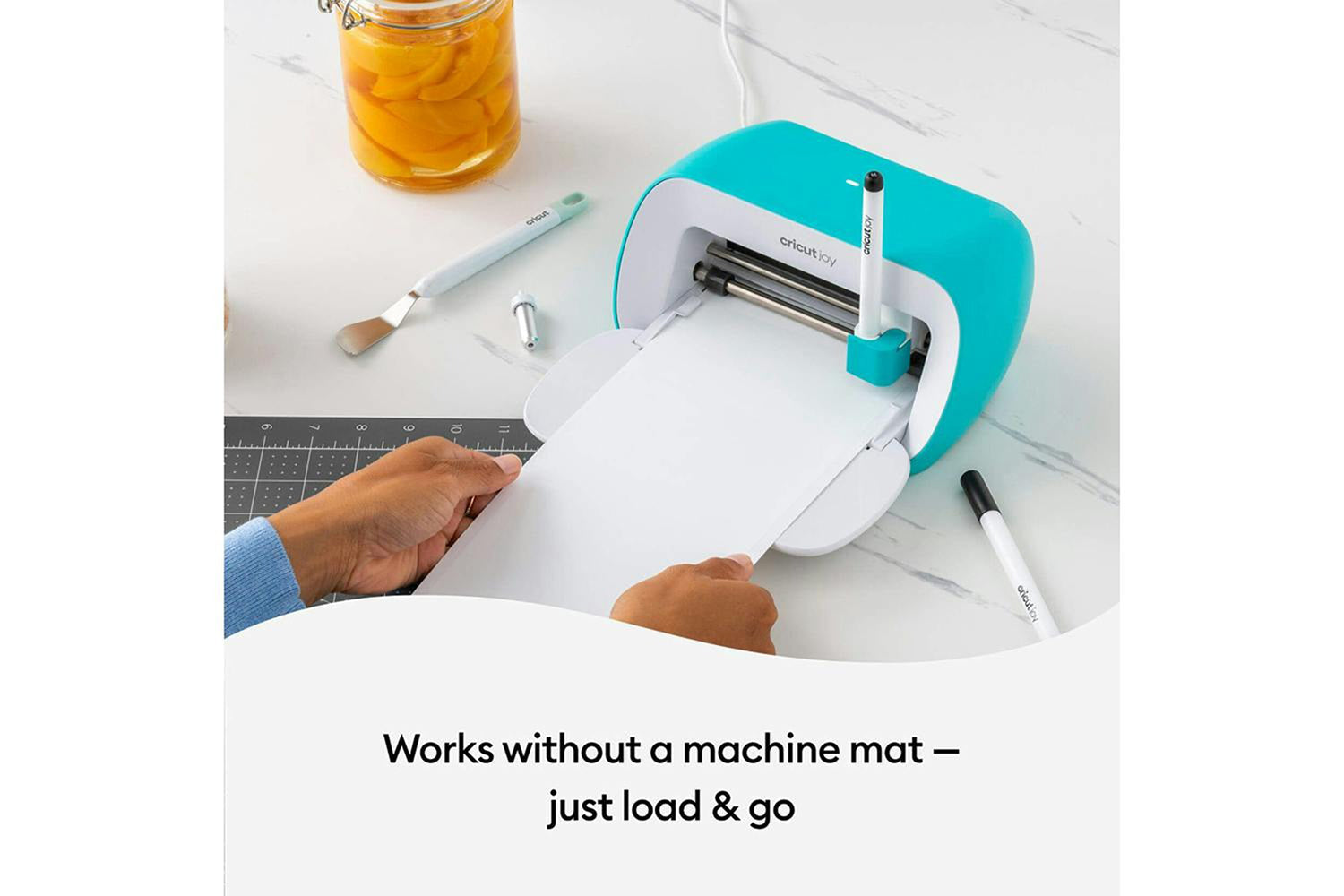 Cricut 5.5" x 13" Joy Permanent Smart Label Writable Vinyl | Transparent-2