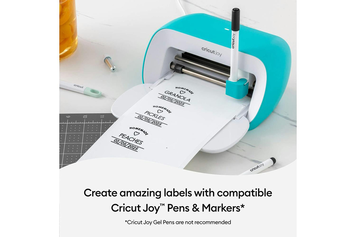 Cricut 5.5" x 13" Joy Permanent Smart Label Writable Vinyl | Transparent-3
