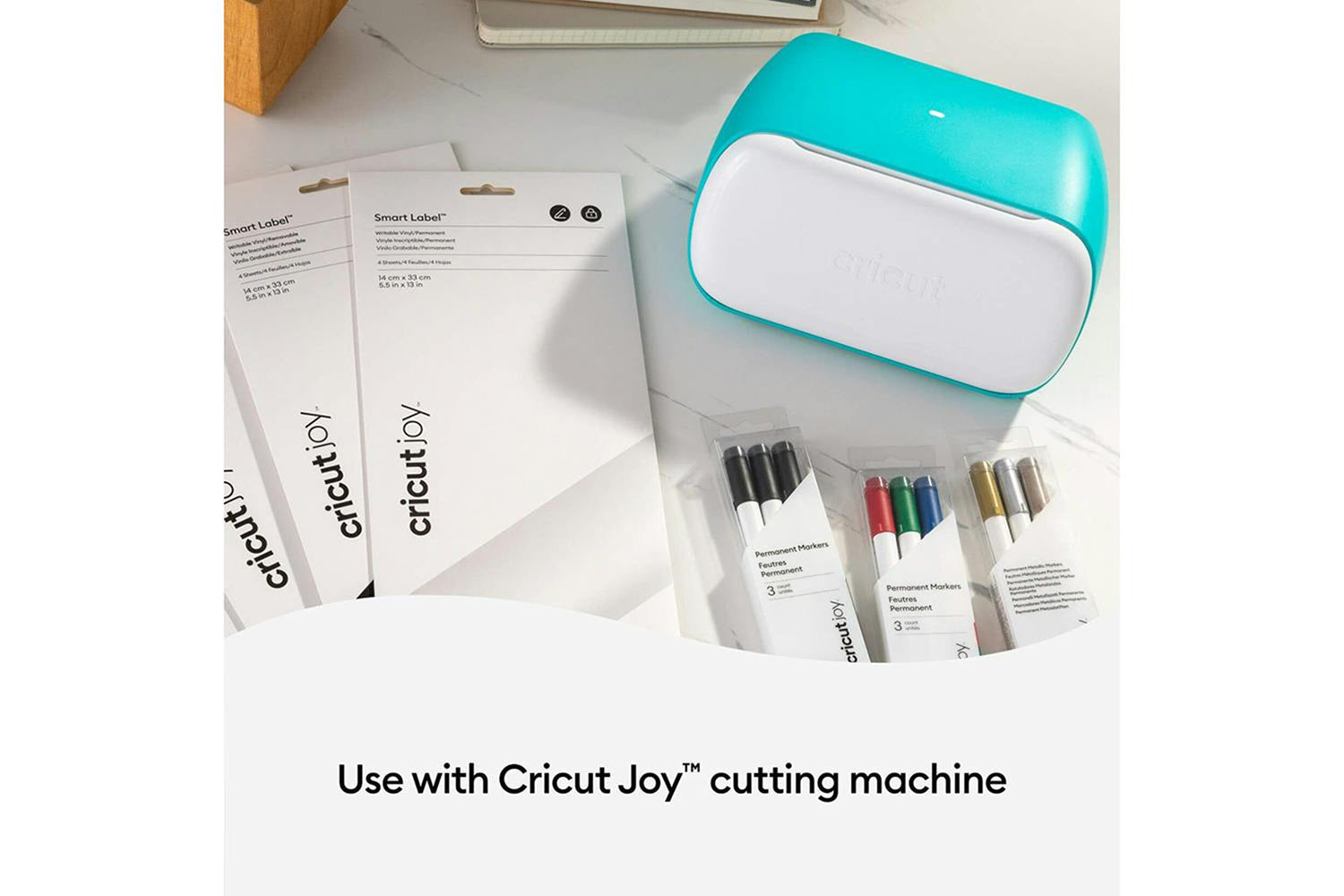 Cricut 5.5" x 13" Joy Permanent Smart Label Writable Vinyl | Transparent-5