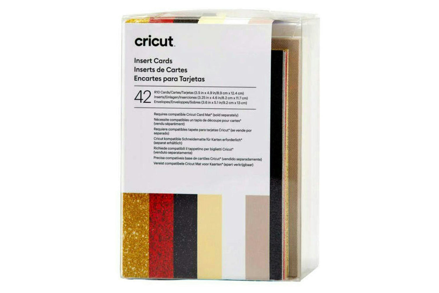 Cricut Glitz and Glam Sampler R10 Insert Cards | 42 ct