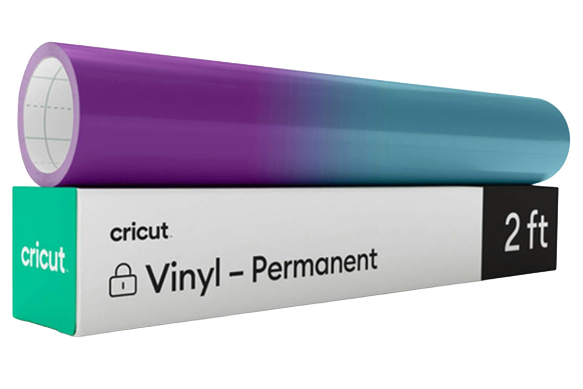 Cricut 2' Heat-Activated Color Changing Vinyl | Purple/Turquoise