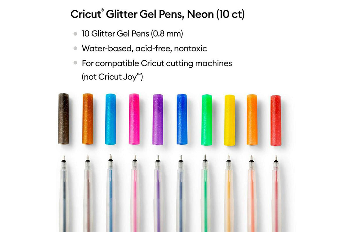 Cricut Rainbow Glitter Gel Pen | Pack 10-3