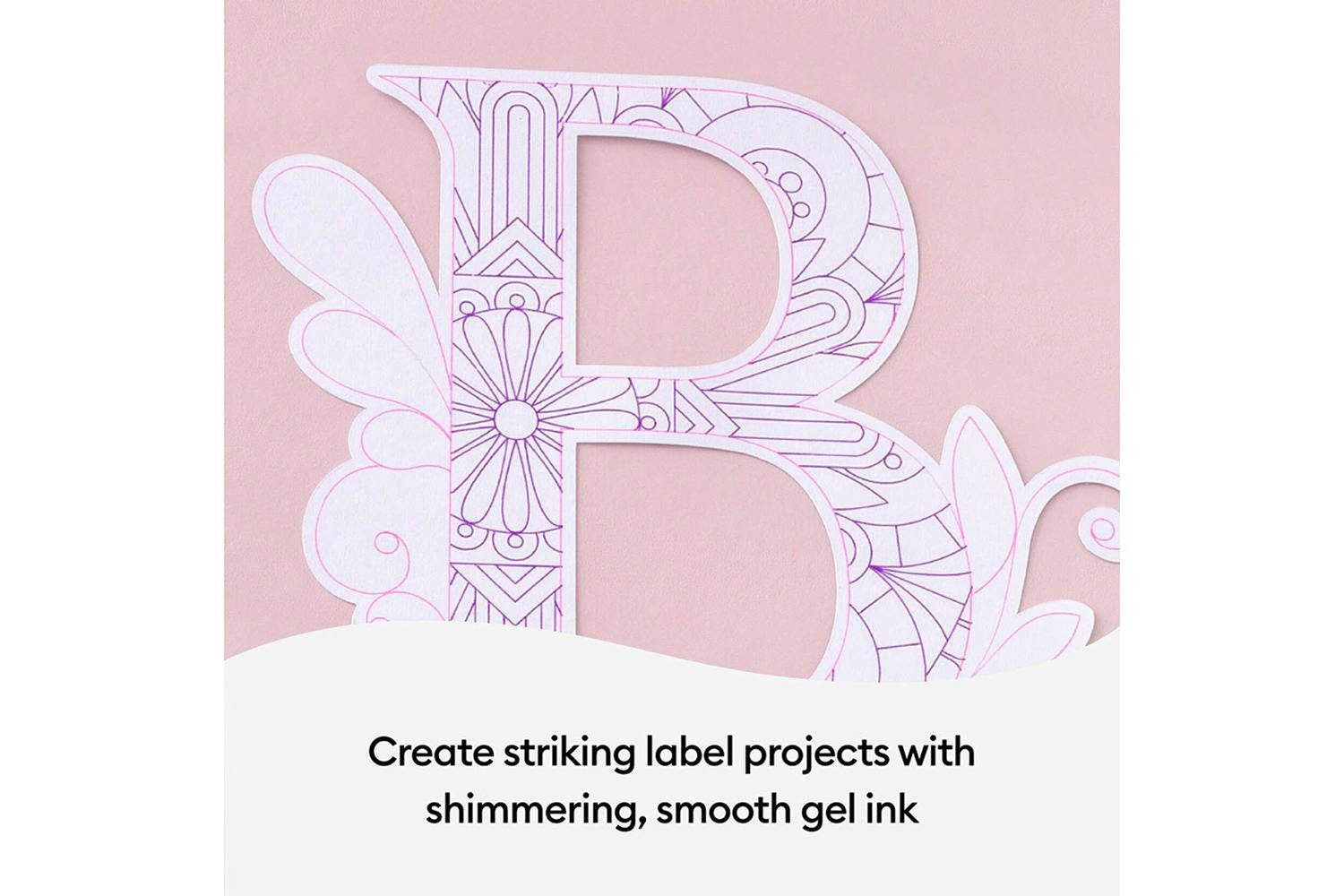 Cricut Rainbow Glitter Gel Pen | Pack 10-4