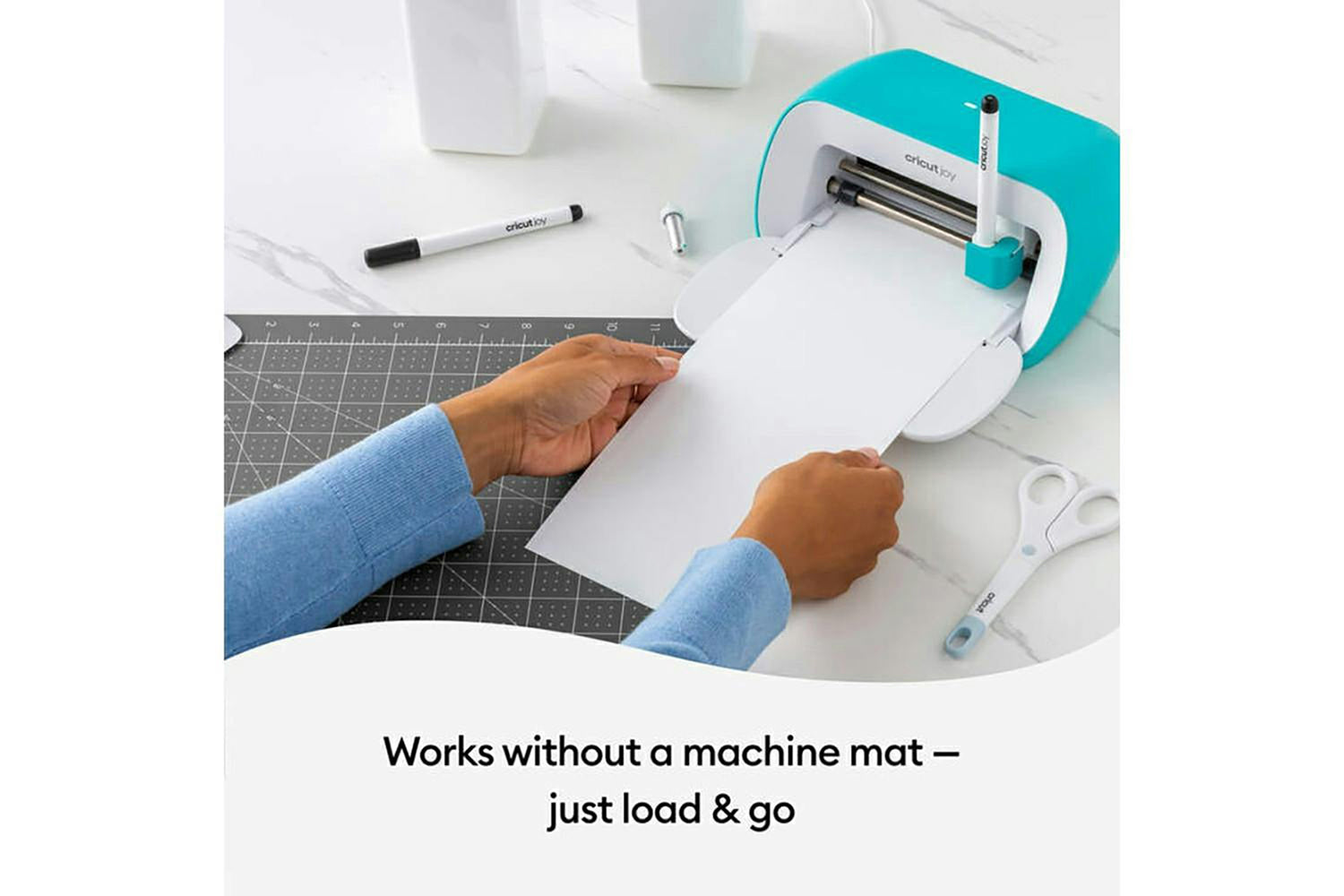 Cricut 5.5" x 13" Joy Writable Smart Vinyl Label Permanent | White | 4 Sheet-2