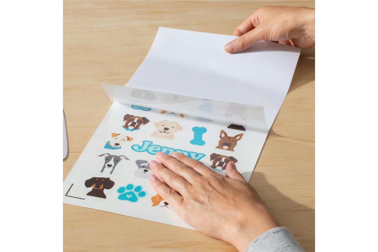 Cricut 8.3" x 11.7" Printable Waterproof Sticker Set | A4 | Transparent-6