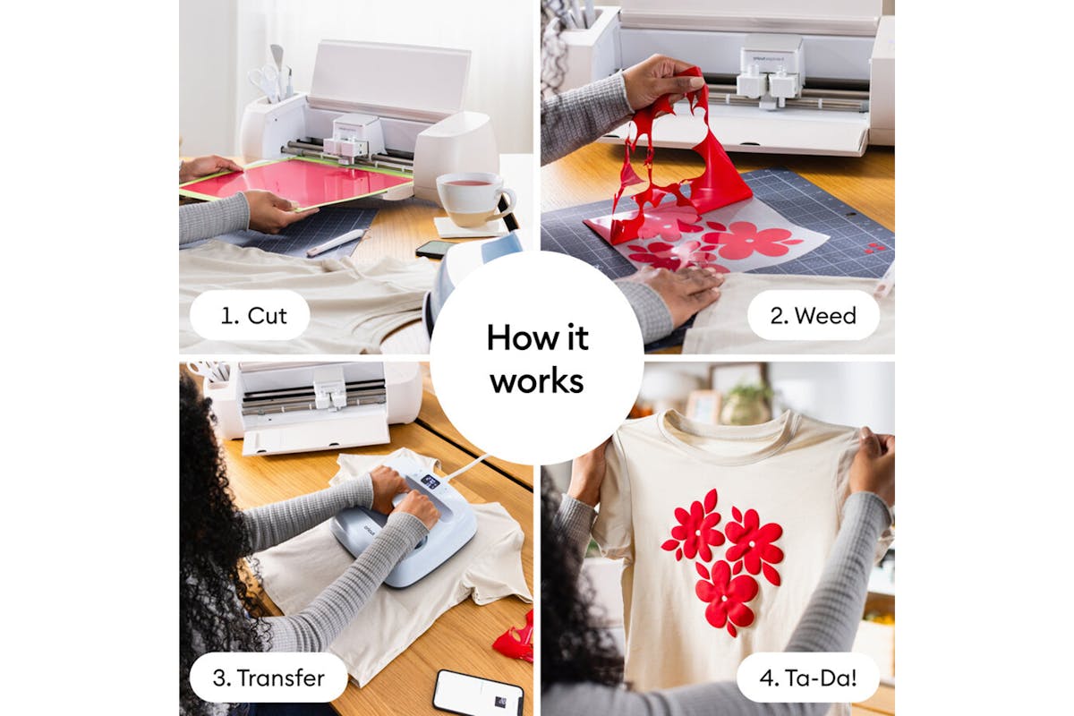 Cricut 12 x 19" Puff Iron-On | White-5