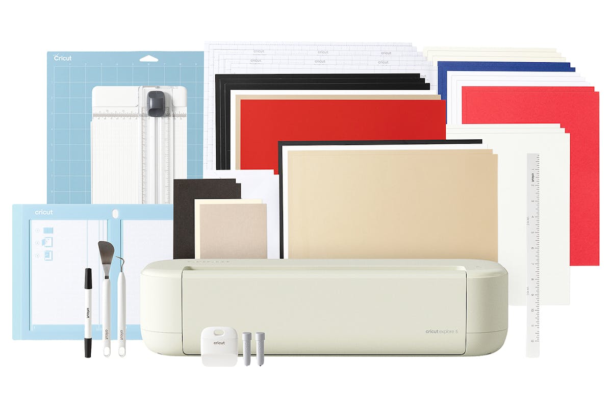 Cricut Explore 5 Cutting Machine Essential Bundle