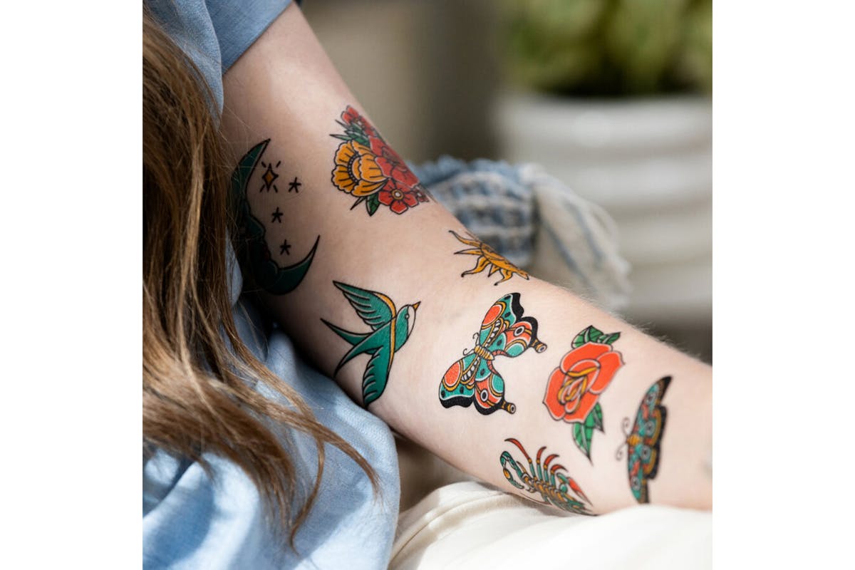 Cricut 8.3" x 11.7" Printable Temporary Tattoo Sheets | A4 | Transparent-3