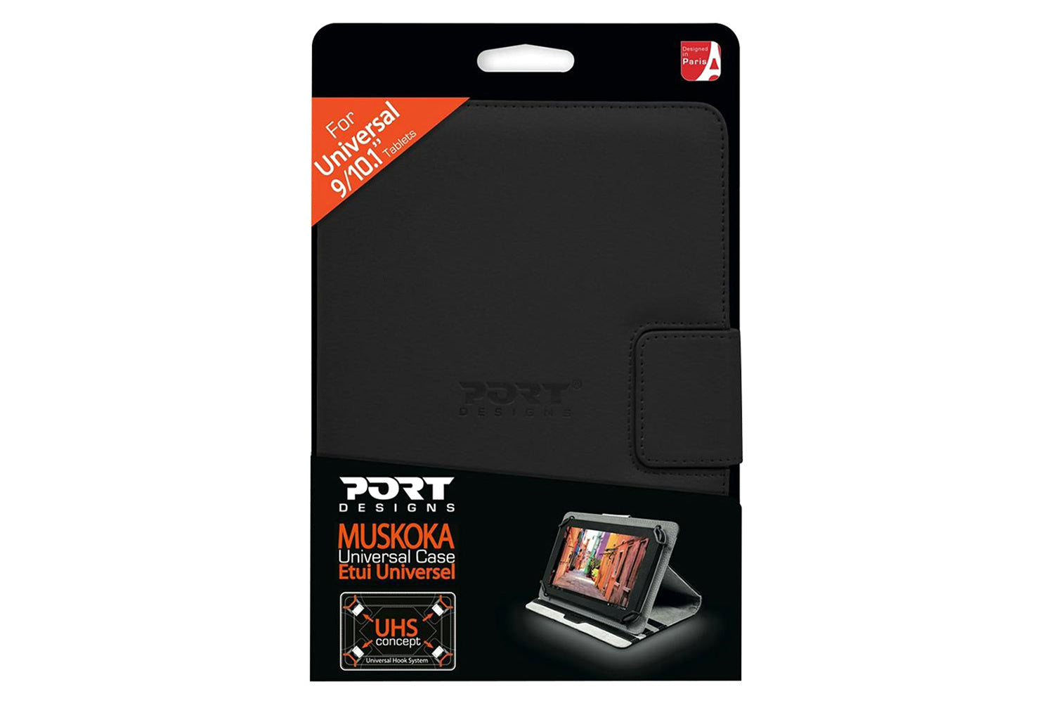 Port Designs Muskoka Universal 10" Tablet Case | Black-6