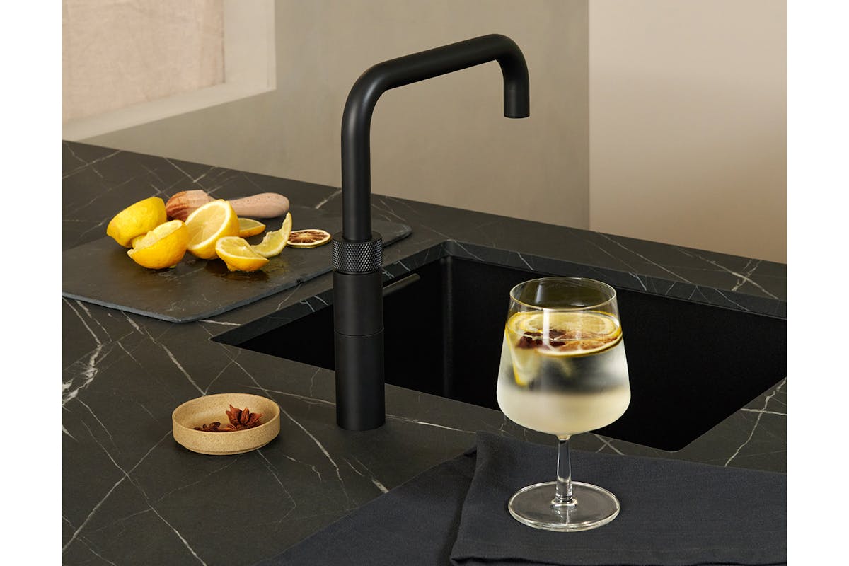Quooker Fusion Square Tap | Black | FNSBLK-3