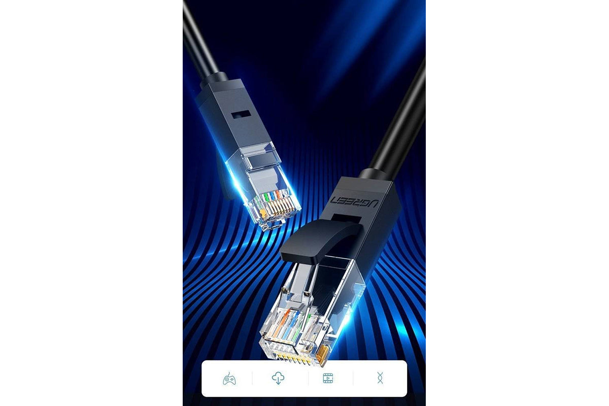 UGREEN Cat 6 UTP Network Ethernet RJ45 Cable | 20m | Black-10