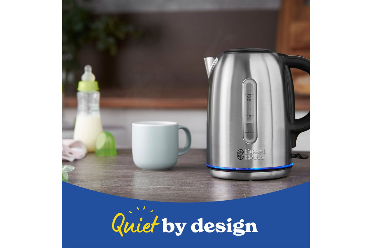 Russell Hobbs 1.7L Buckingham Quiet Boil Kettle | 20460 | Stainless Steel-4