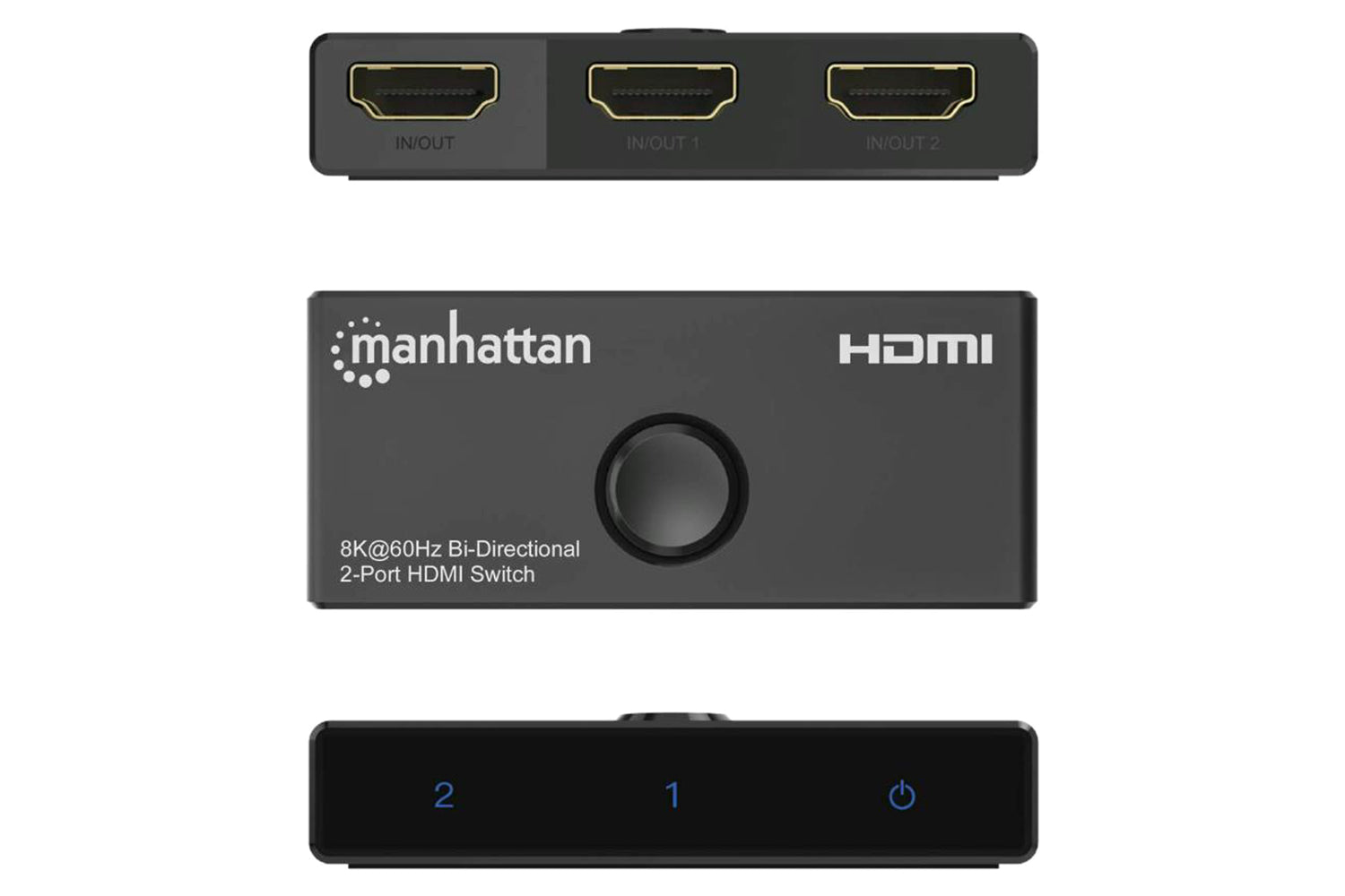 Manhattan 8K@60Hz Bi-Directional 2-Port HDMI Switch-6