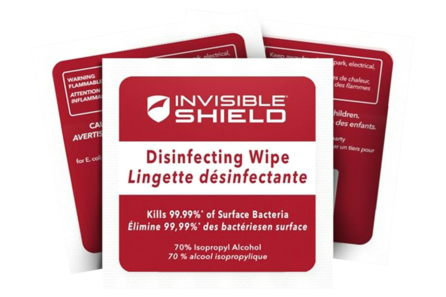 Zagg InvisibleShield Disinfecting Wipes | 500 Pack-2