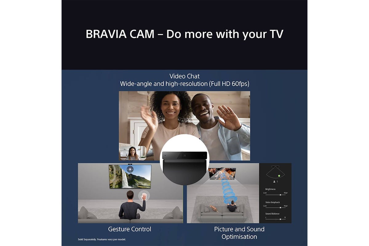 Sony XR80 77" Bravia 8 4K Ultra HD HDR OLED Smart TV (2024) | K77XR80PU-14