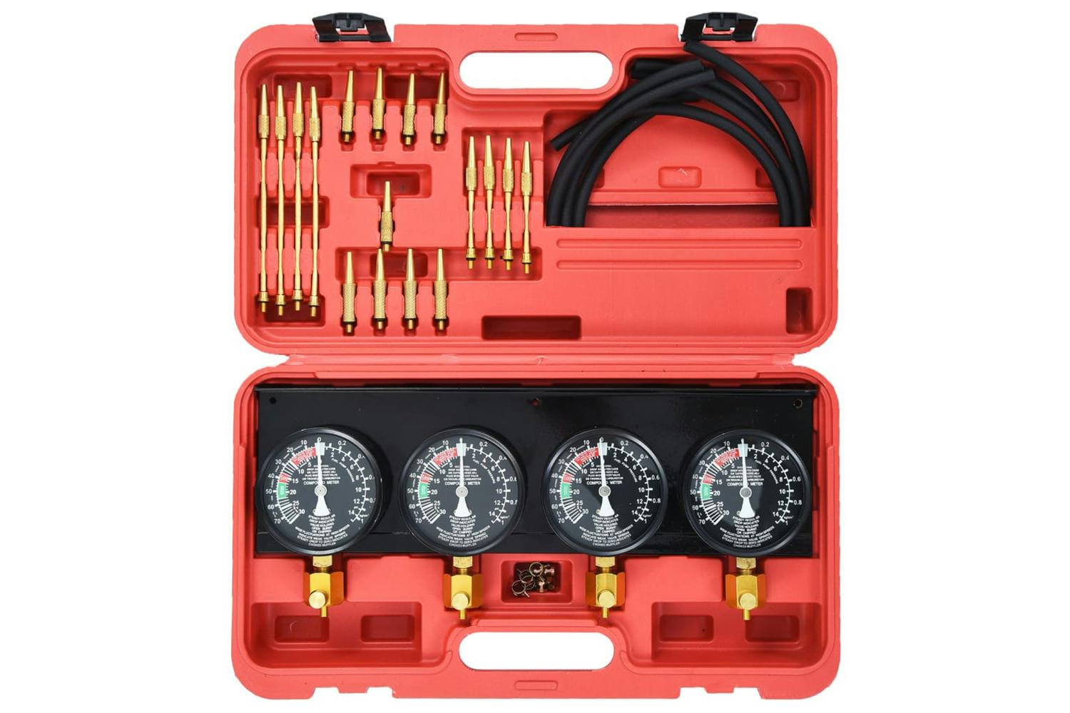 Vidaxl 210562 Carburetor Vacuum Synchronizer Gauge Tool Kit-2