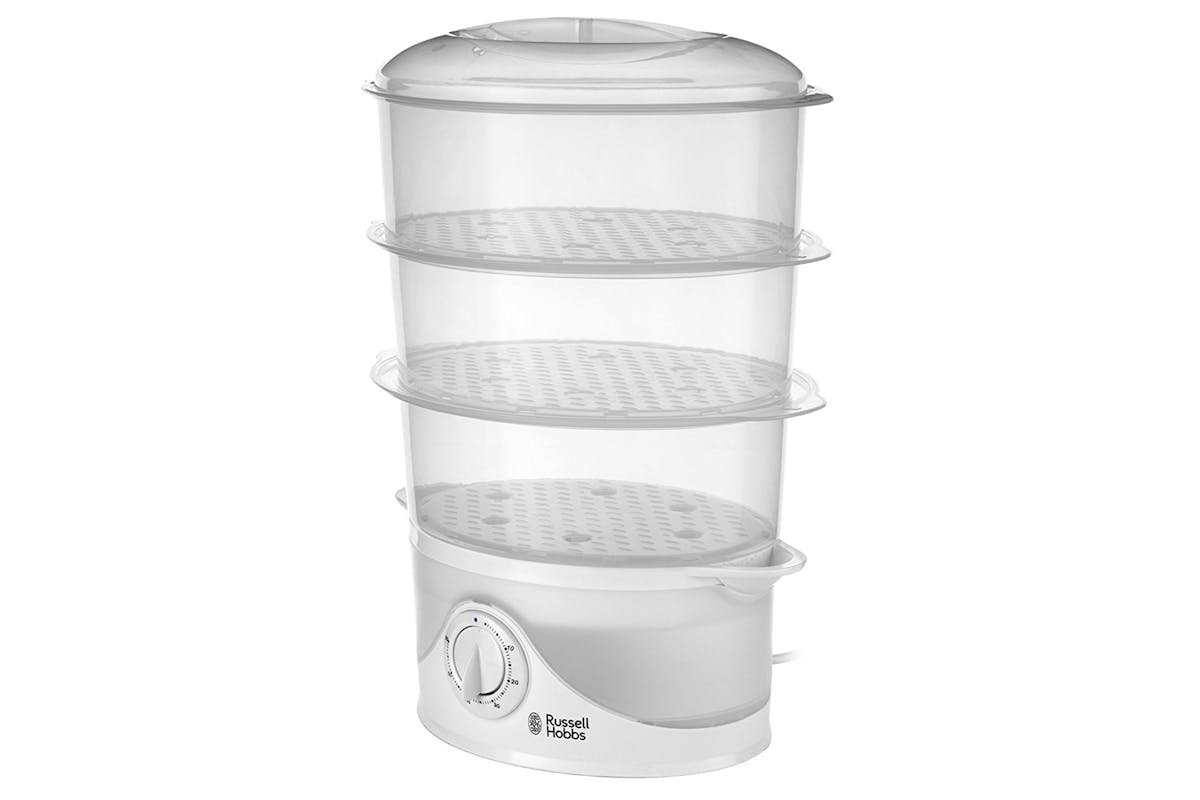 Russell Hobbs 3 Tier Food Steamer | 21140 | White-3