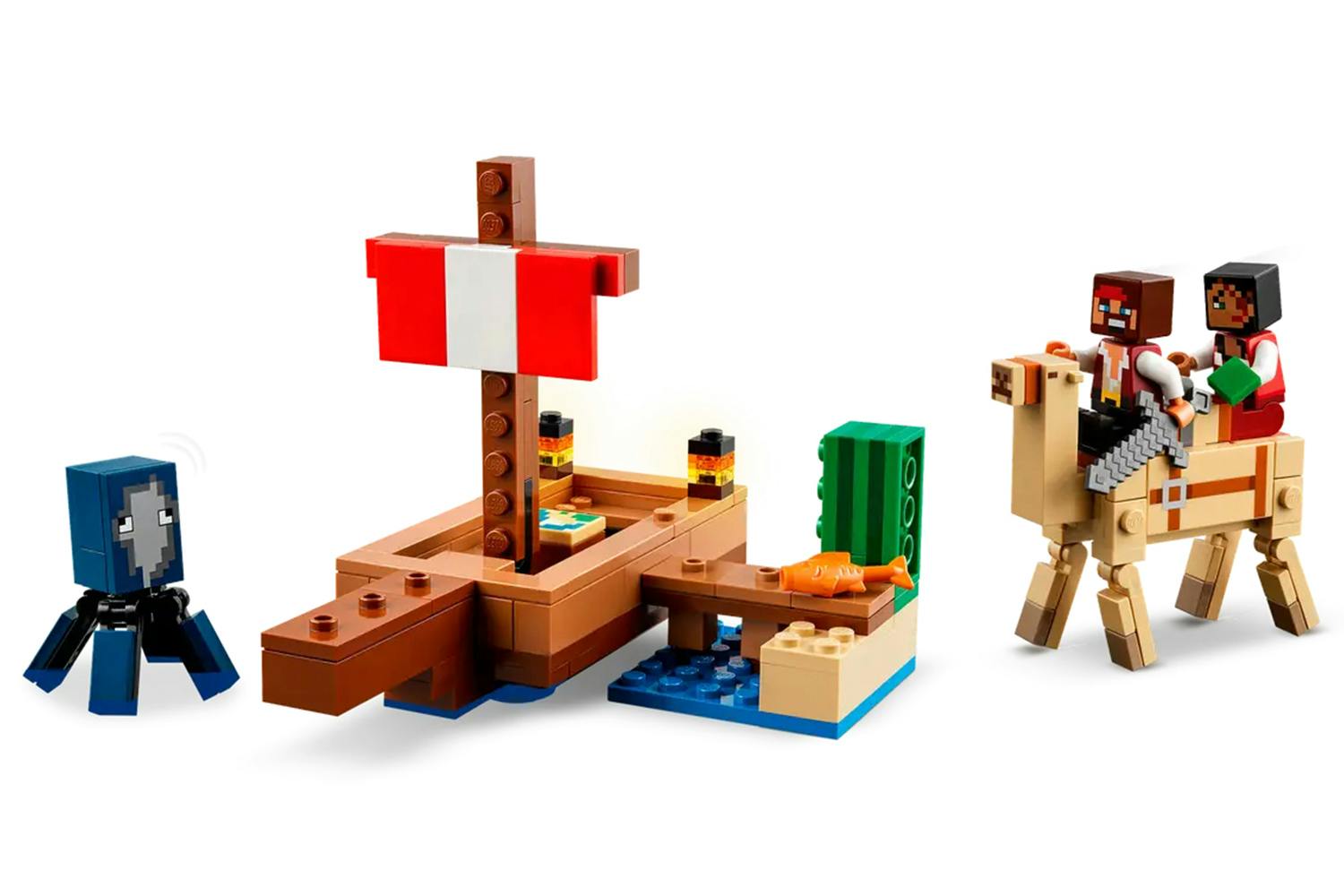 Lego The Pirate Ship Voyage Building Toys Set-4