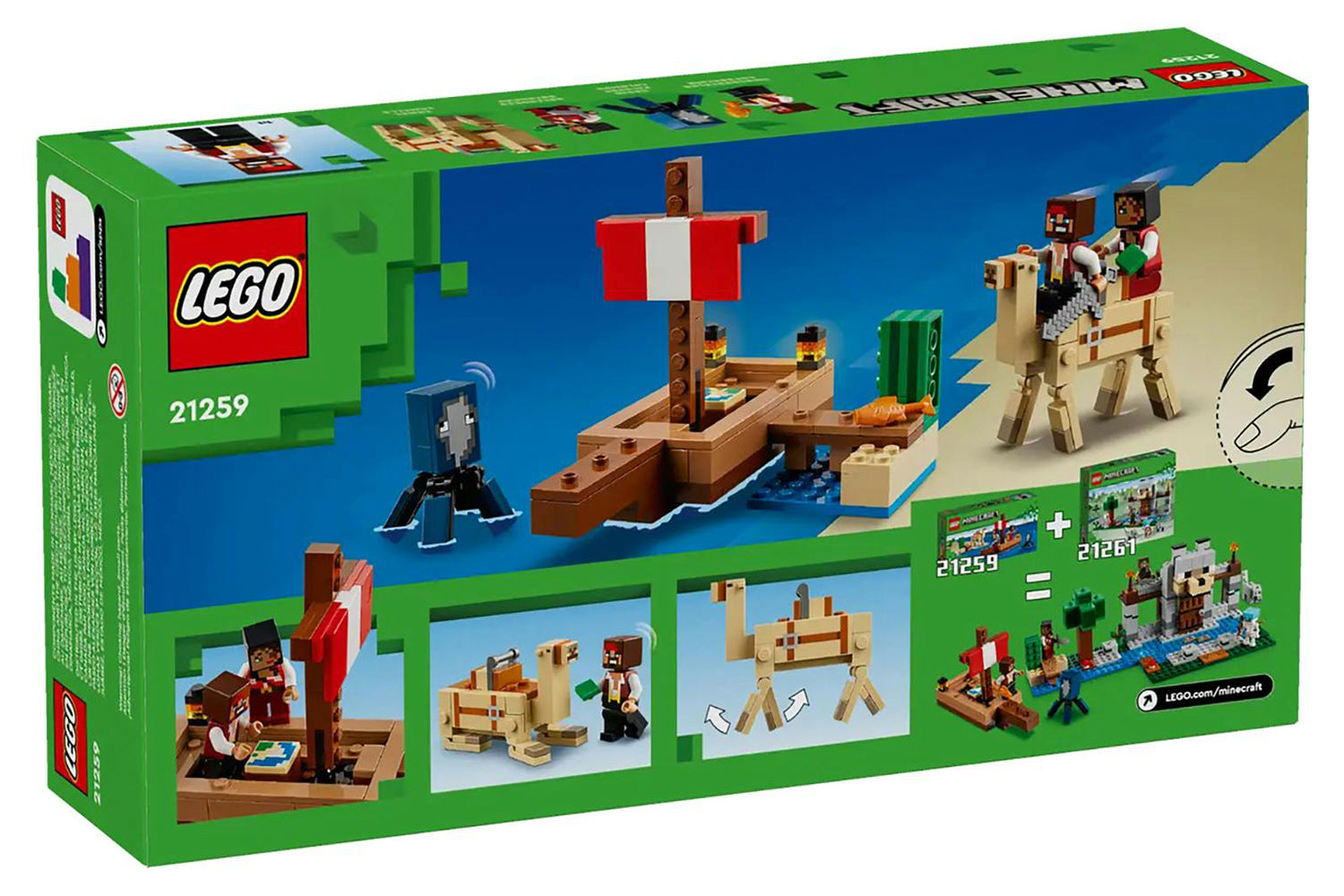 Lego The Pirate Ship Voyage Building Toys Set-9