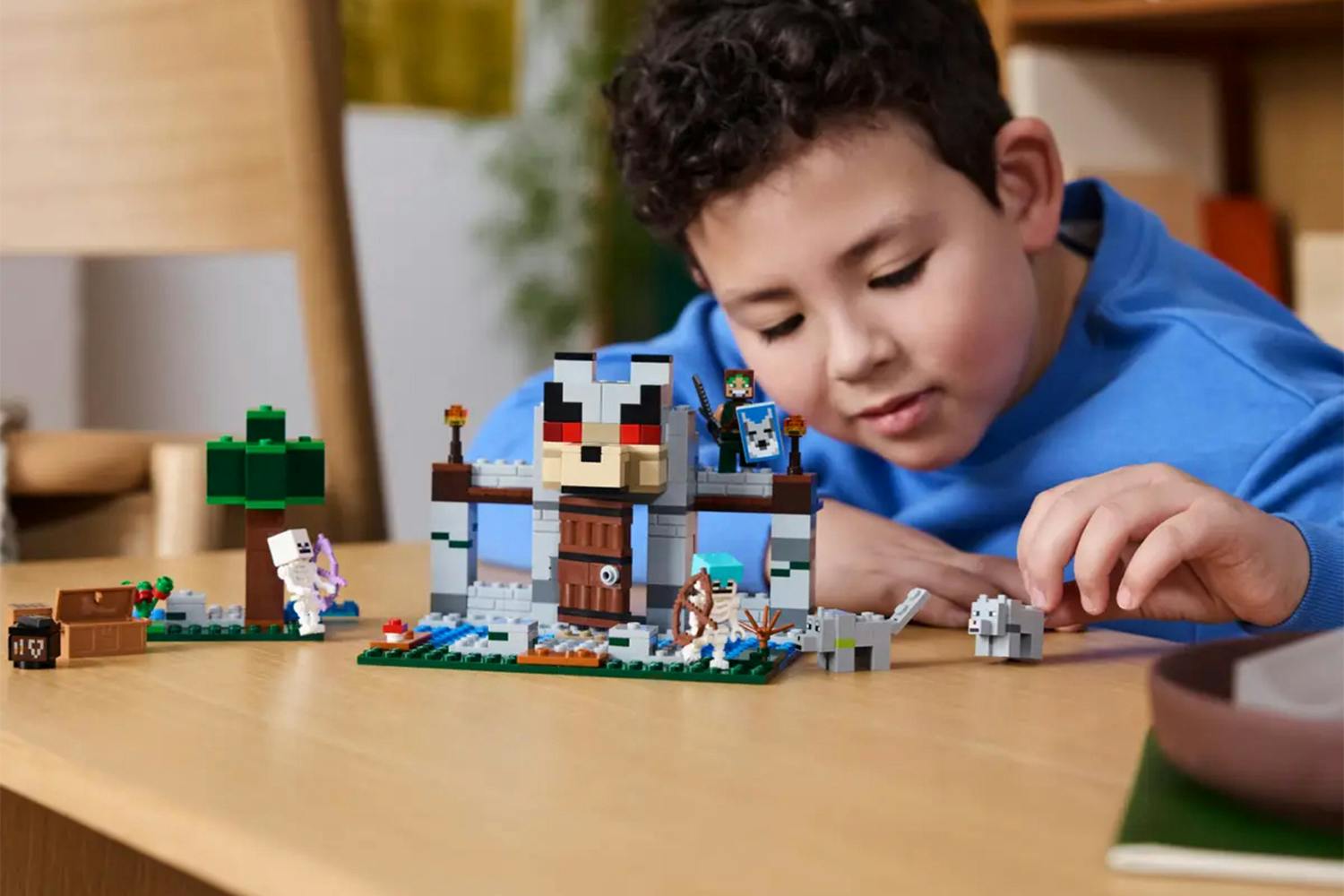 Lego The Wolf Stronghold Building Toys Set-2