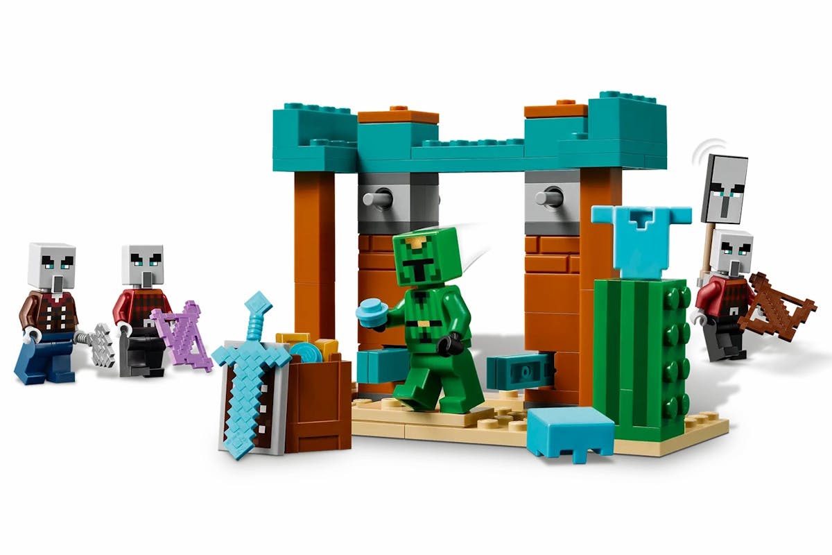 Lego The Illager Desert Patrol Building Toy Set-4
