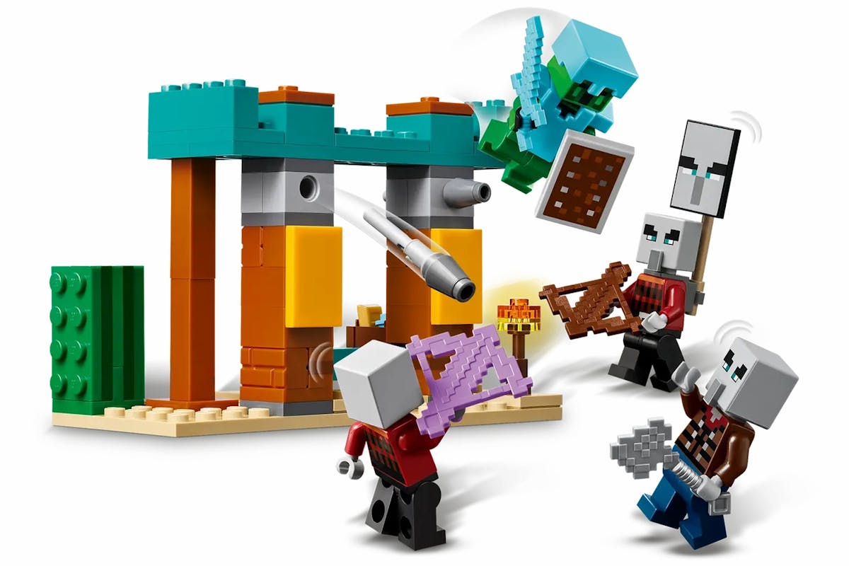 Lego The Illager Desert Patrol Building Toy Set-5