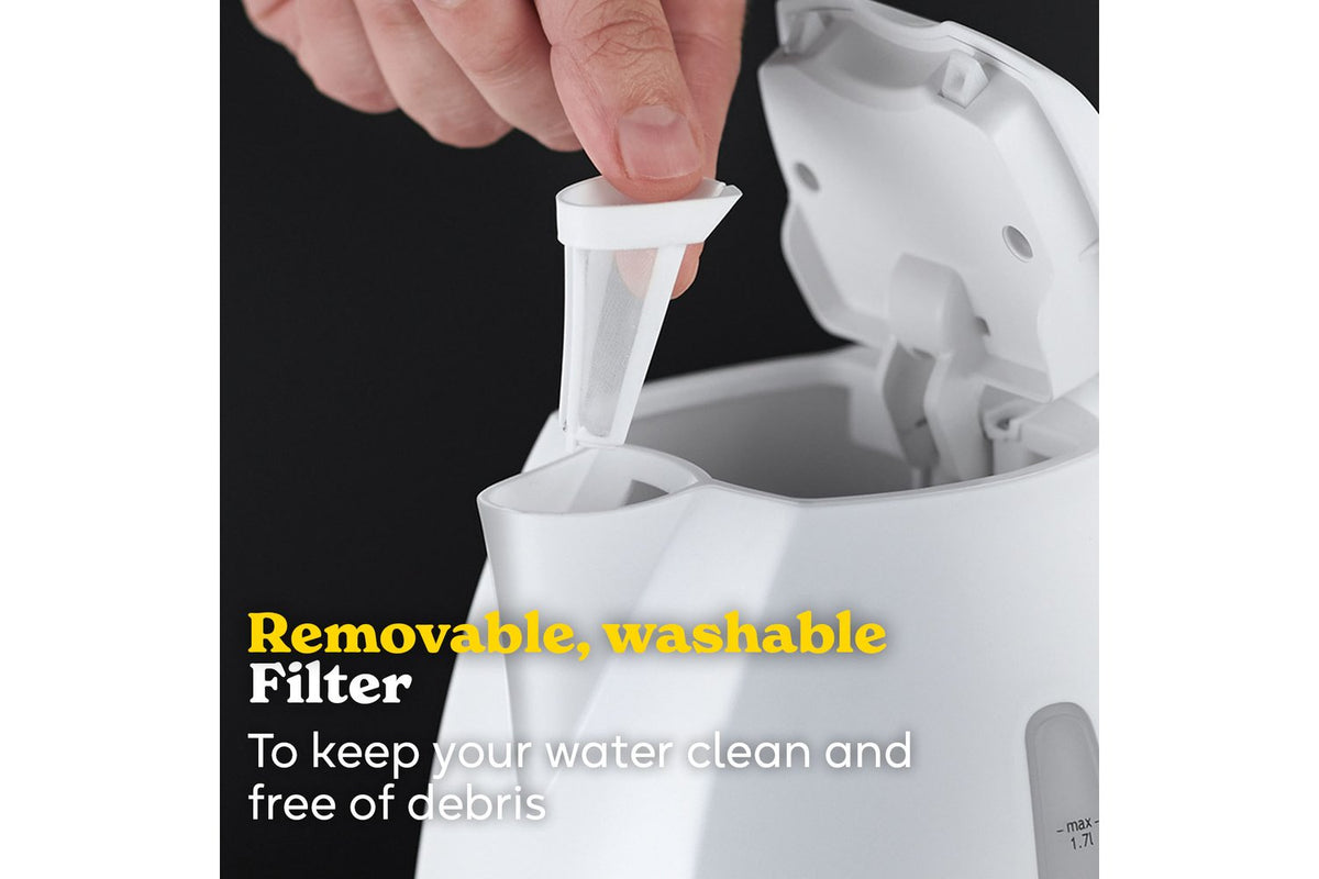 Russell Hobbs 1.7L Textures Kettle | 21270 | White-4